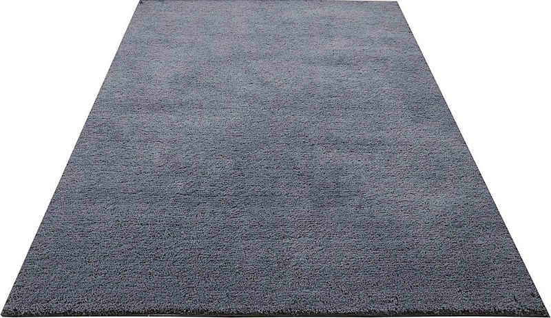 Teppich »Leelo«, OTTO products, rechteckig, Höhe 30 mm, Kurzforteppich aus recyceltem Polyester, weiche Haptik Teppich Wohnzimmer Esszimmer Schlafzimmer