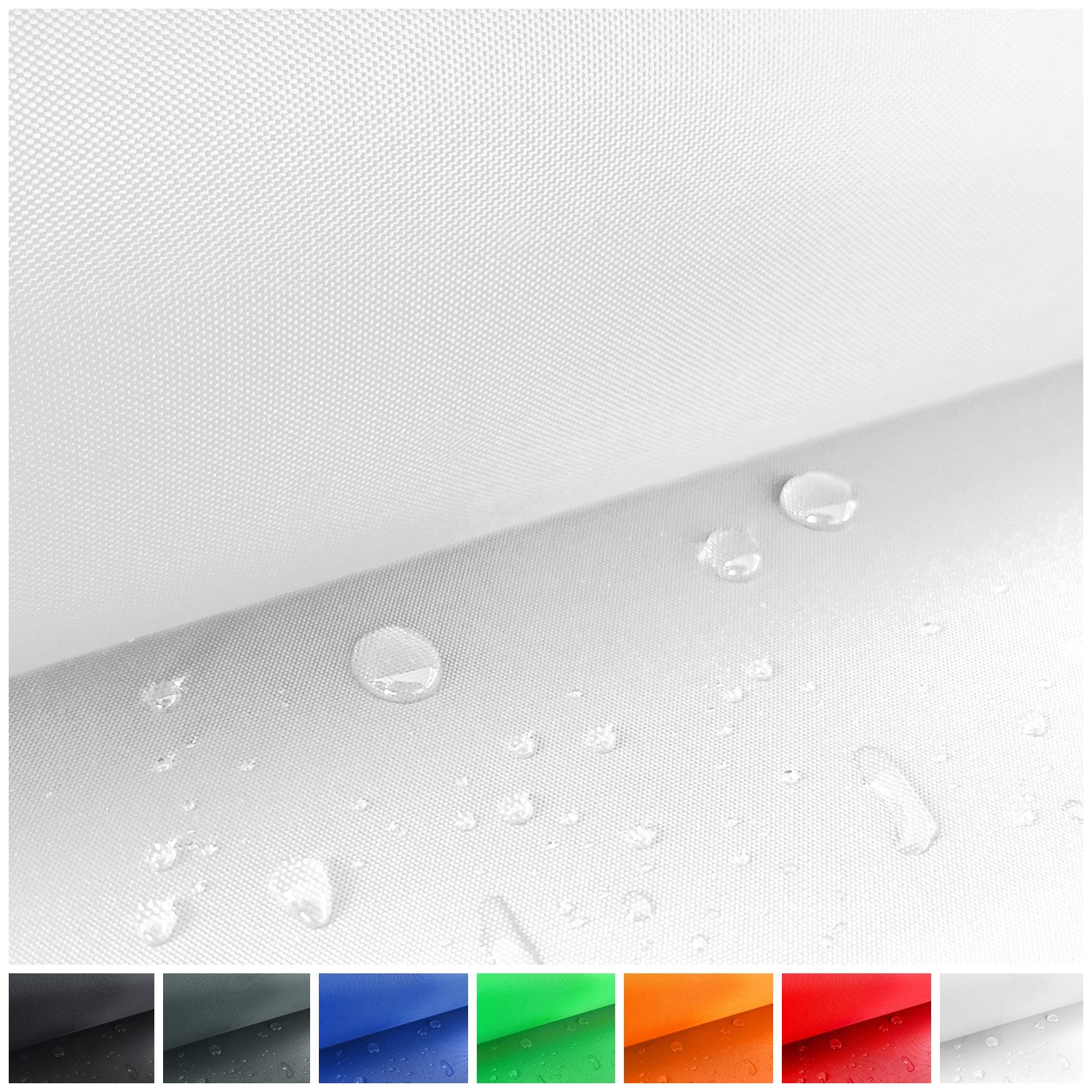 novely® Stoff OXFORD LIGHT - Outdoorstoff Wasserabweisend Polsterstoff, Wasserabweisend, Extrem reißfest, Meterware, 1 lfm