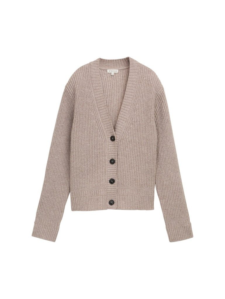 TOM TAILOR Allwetterjacke Strickjacke Mit klassischem günstig online kaufen