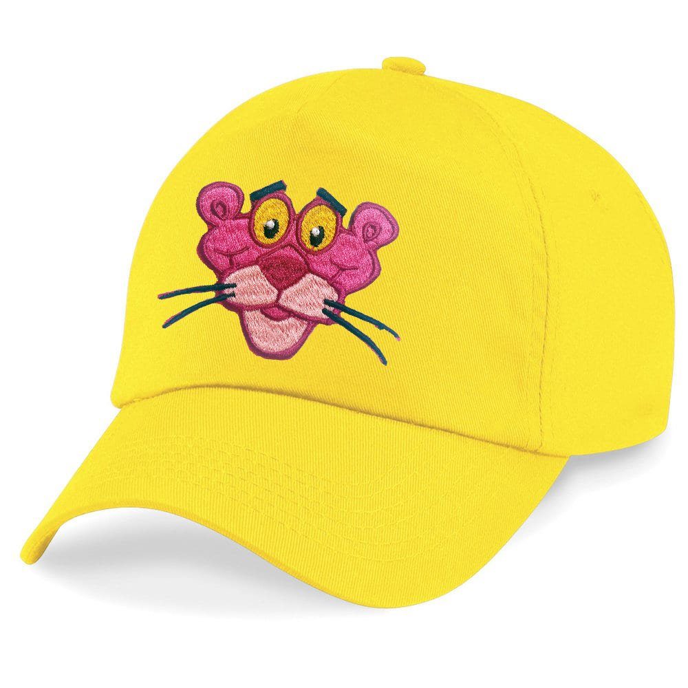 Blondie Stick Rosarote & Panther Cap Brownie Size Kinder Gelb Paulchen Baseball Patch Pink One