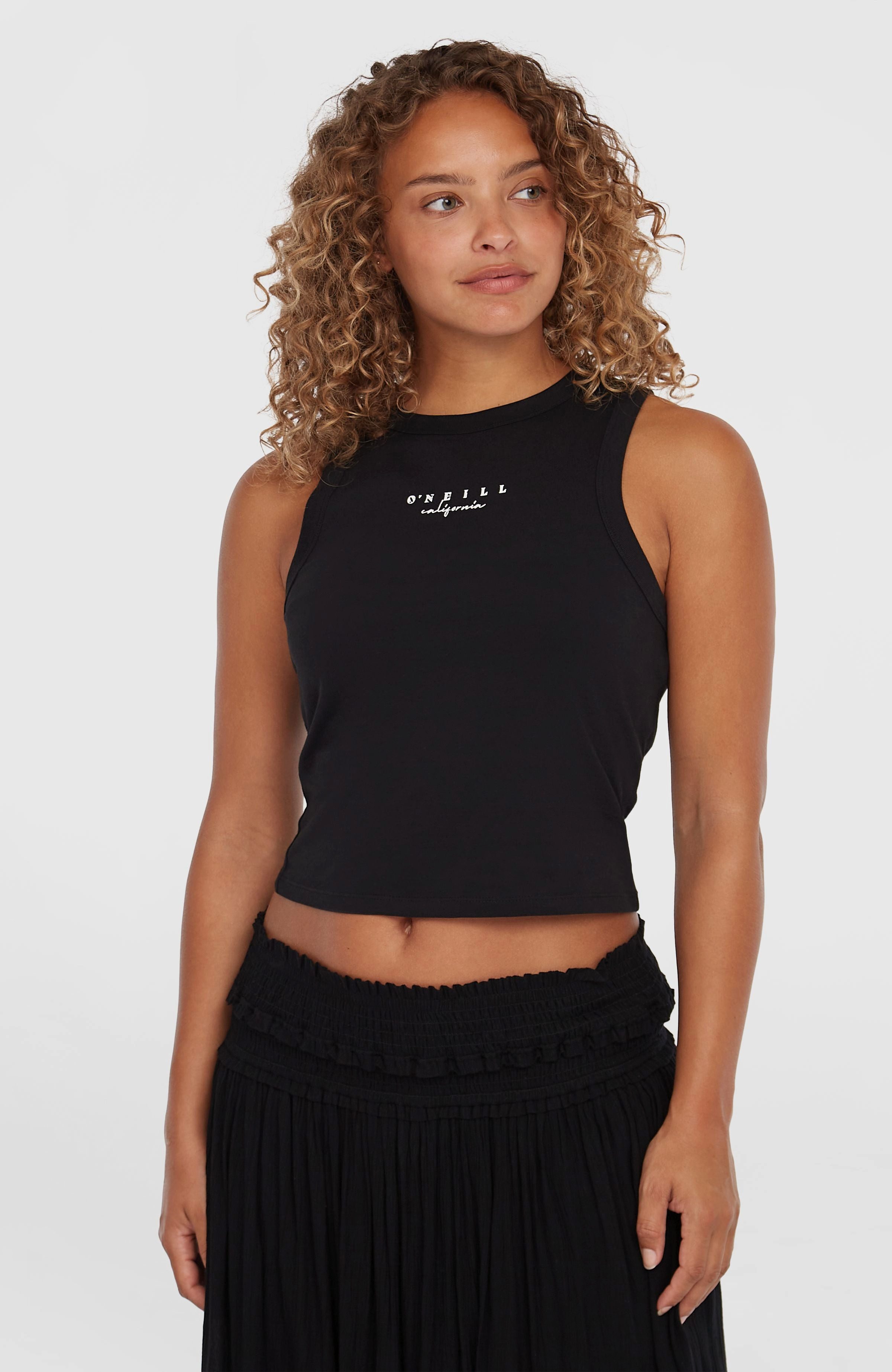 O'Neill Tanktop SUMMER MUST HAVES GRAPHIC TANK TOP mit vom Surfen inspirierten Prints auf Wasserbasis, aus Baumwolle