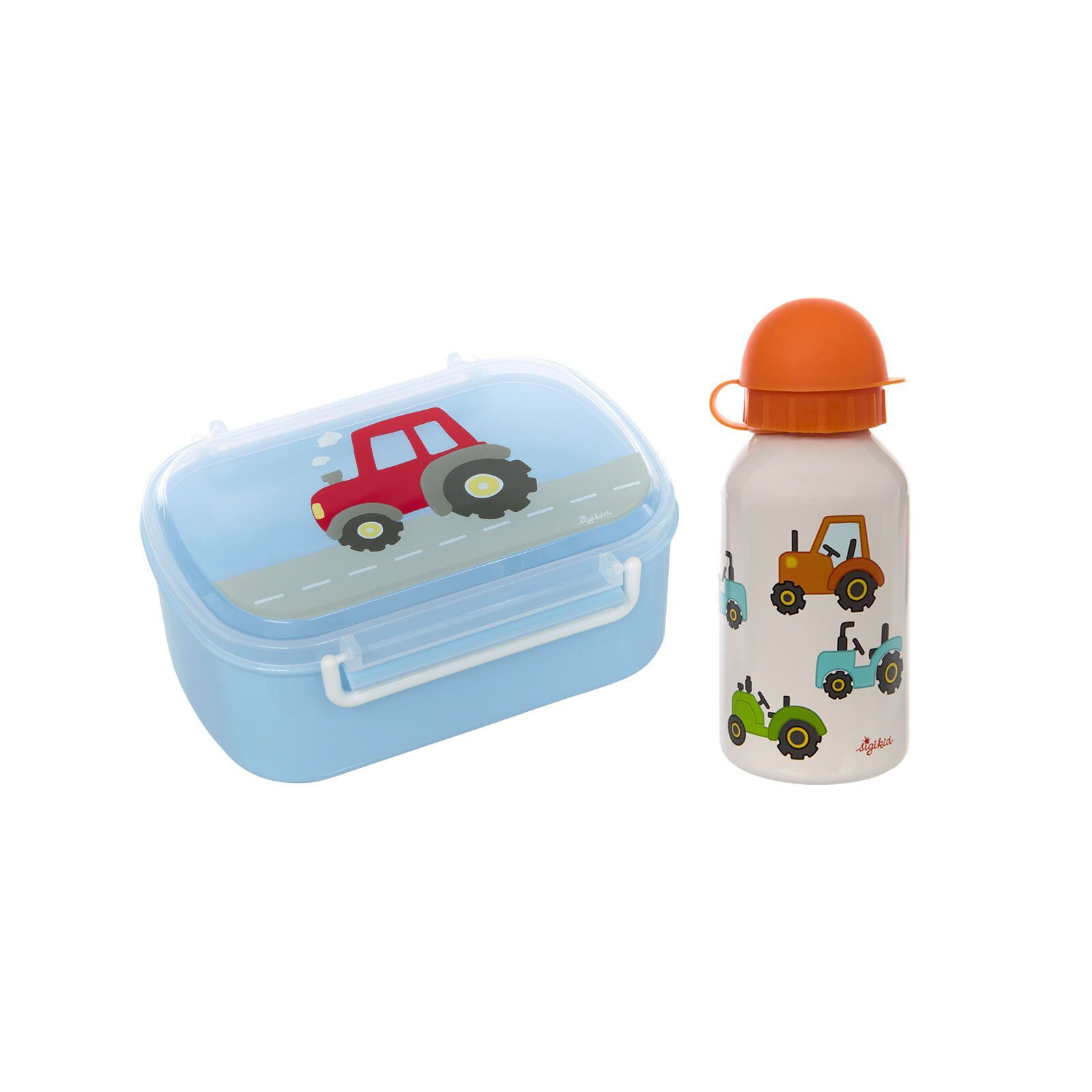 Sigikid Lunchbox Lunchset 2er Set, Material-Mix, (2-tlg), Handwäsche wird empfohlen, ideal für den Alltag