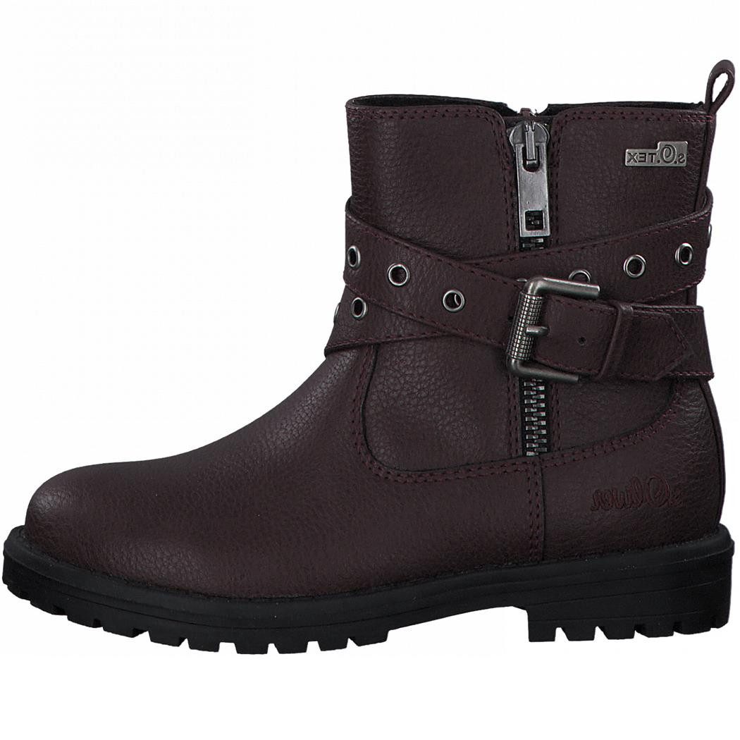 s.Oliver Kinder Stiefeletten 45404 bordeaux Stiefel