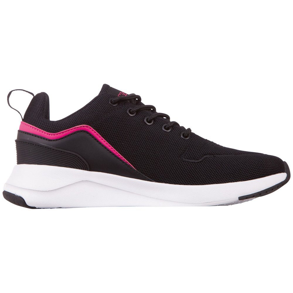 - besonders und Kappa black-pink leicht bequem Sneaker