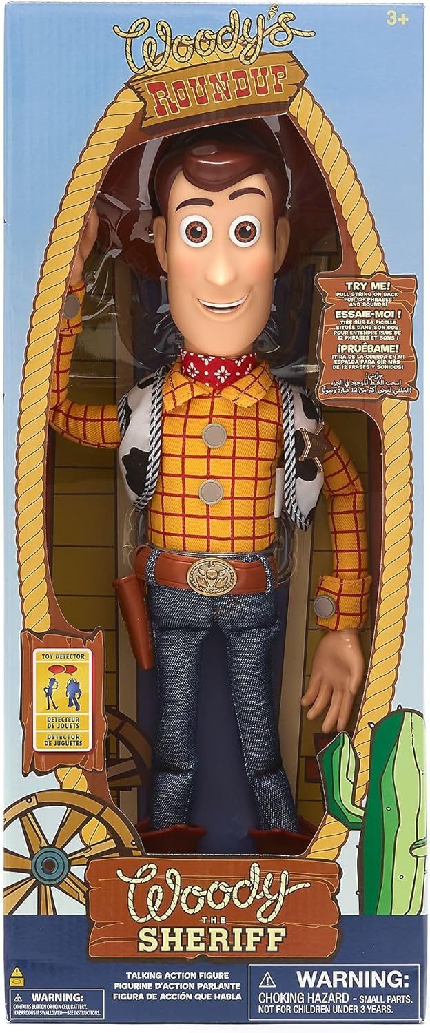 Disney Actionfigur Grosse Toy Story - Woody - Interaktive sprechende Actionfigur Disney