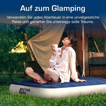 Active Era Luftmatratze, Luxus-Camping-Einzelluftbett mit Pumpe 99 x 203 x 22 cm max. 150 kg