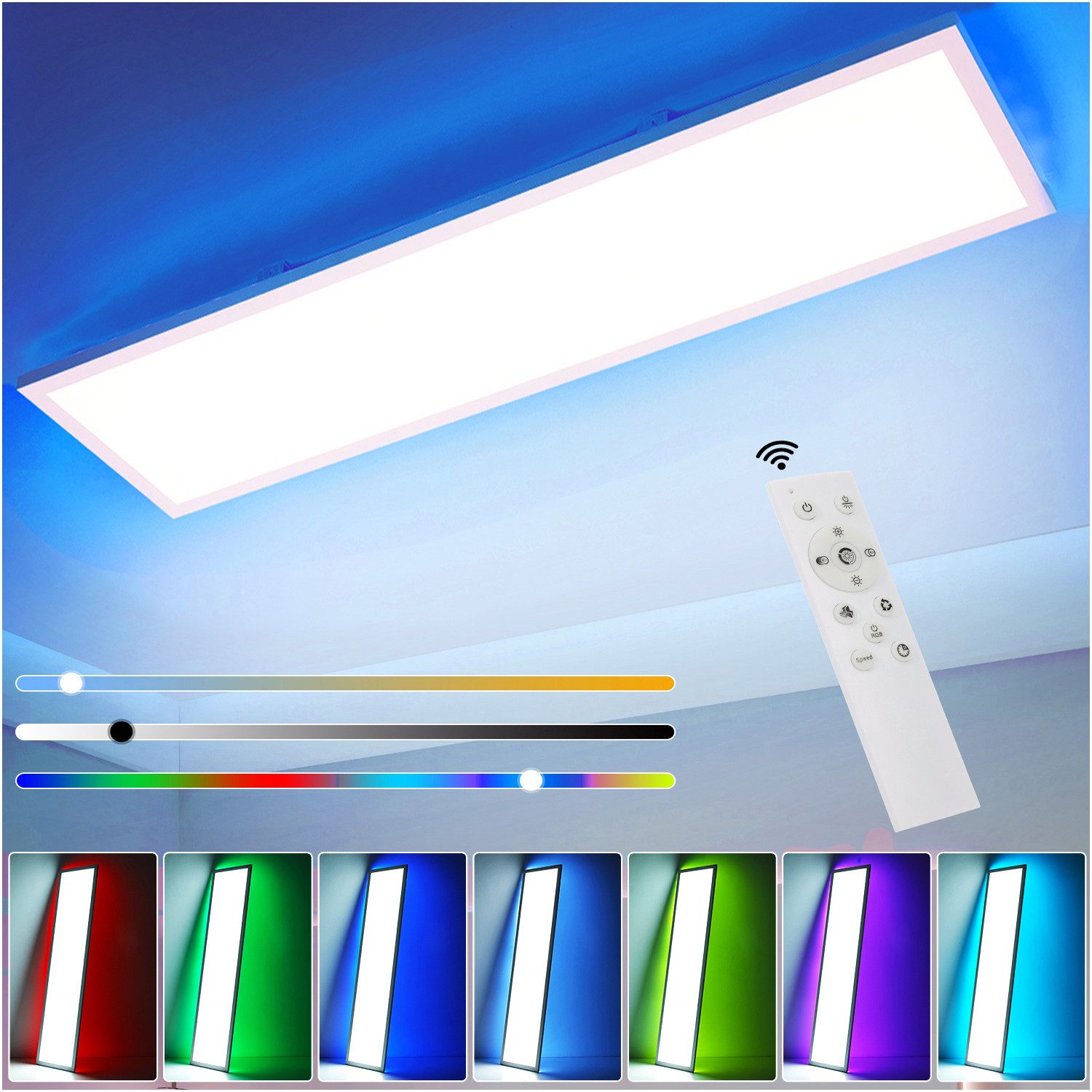 oyajia LED Deckenleuchte LED Dimmbare Deckenleuchte, günstig online kaufen