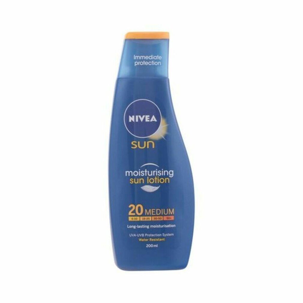 ml PROTEGE&HIDRATA SUN leche Nivea 200 SPF20 Sonnenschutzpflege