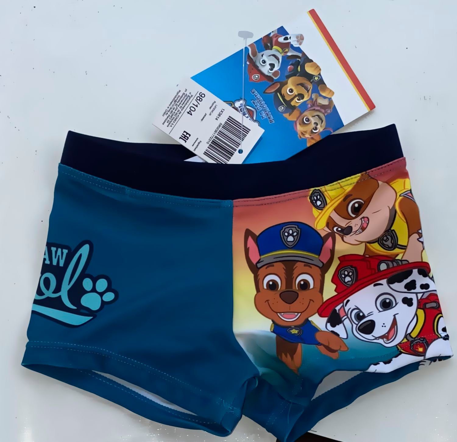 PAW PATROL Badehose Paw Patrol oder Cars Badehose Schwimm Boxer Jungen
