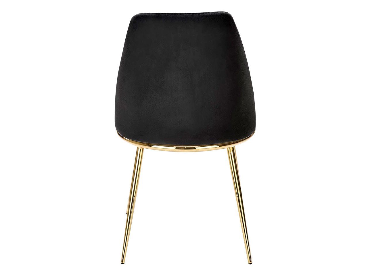 Beine Stuhl 19 in Metall der Farbe (2 Gold, 54x45x84 Stück), K460 aus MIRJAN24 Bluvel cm