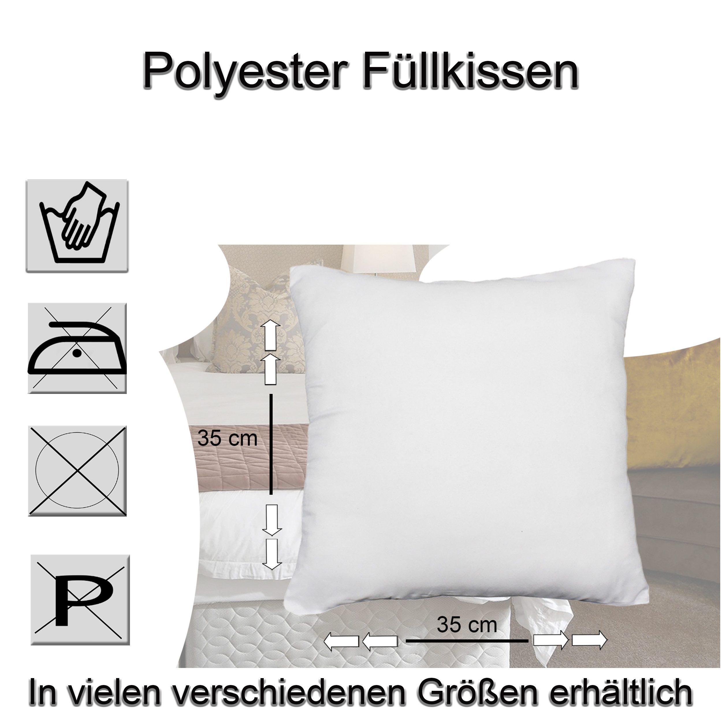 Haus und Deko Kopfkissen Kopfkissen 2er günstig online kaufen