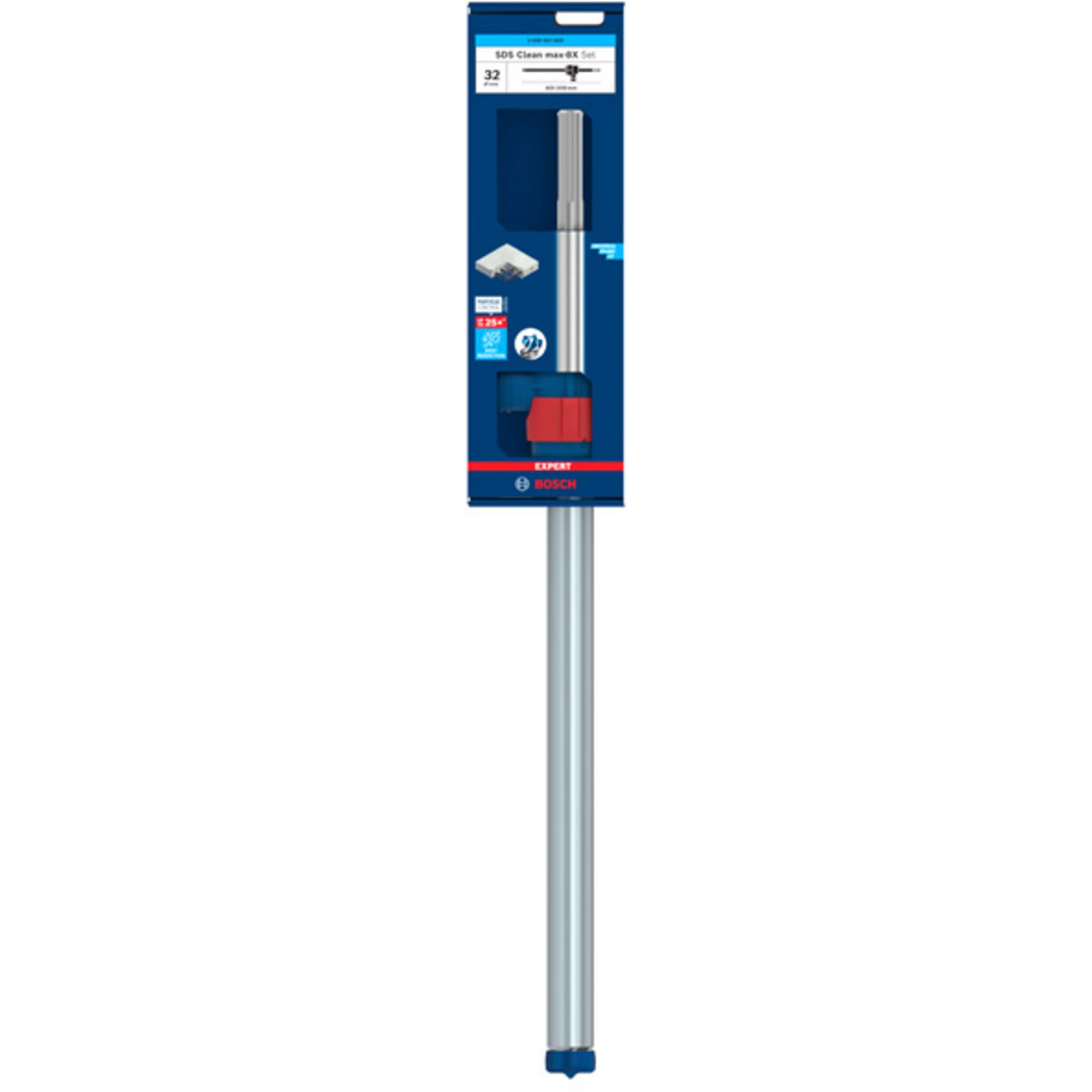 Bosch Professional Bohrer- und Bitset Bosch Professional EXPERT Hammerbohrer SDS Clean max-8X Set, Ø 32mm