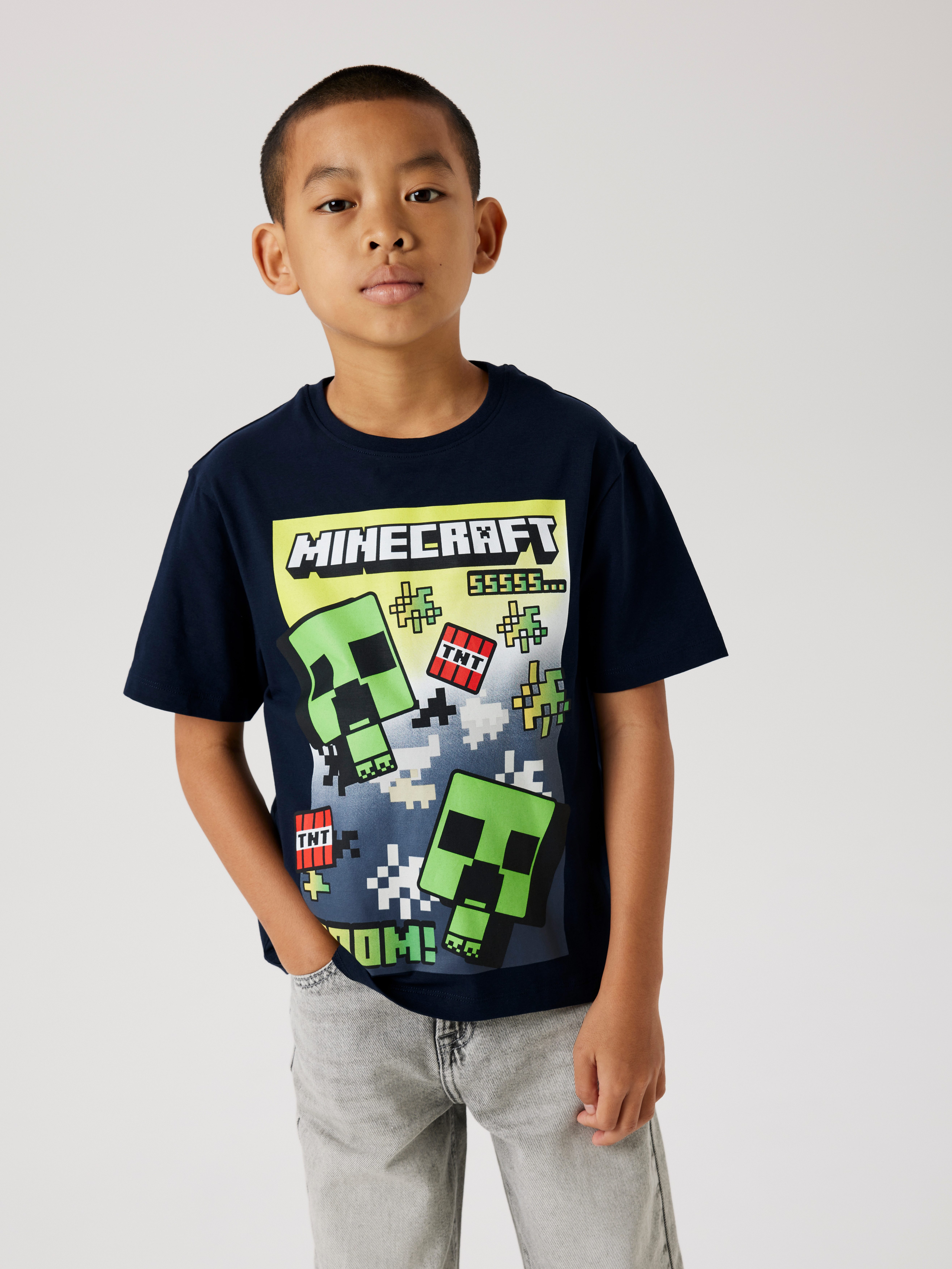 Name It T-Shirt NKMMUS MINECRAFT NREG günstig online kaufen