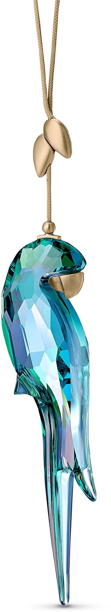 Swarovski Dekoobjekt Kristallhänger Vogel Jungle Beats Papagei Ornament,  5572151 (1 St), Swarovski® Kristall