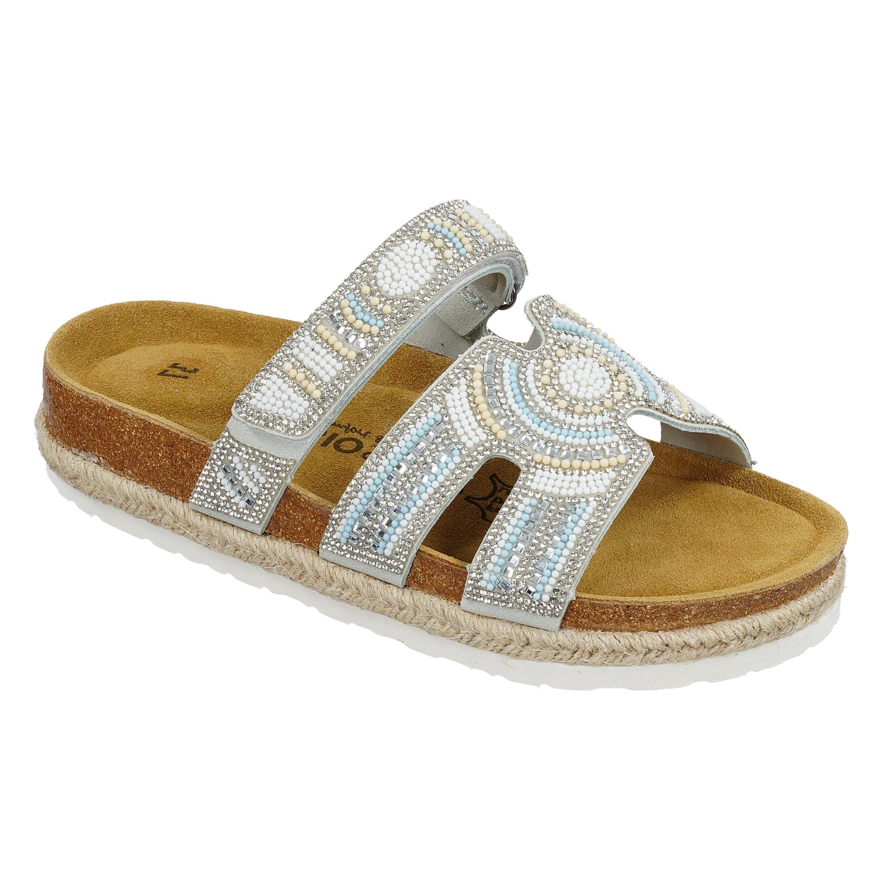 Biosoft Comfort & Easy Walk B022 silver white 40 Sandale günstig online kaufen