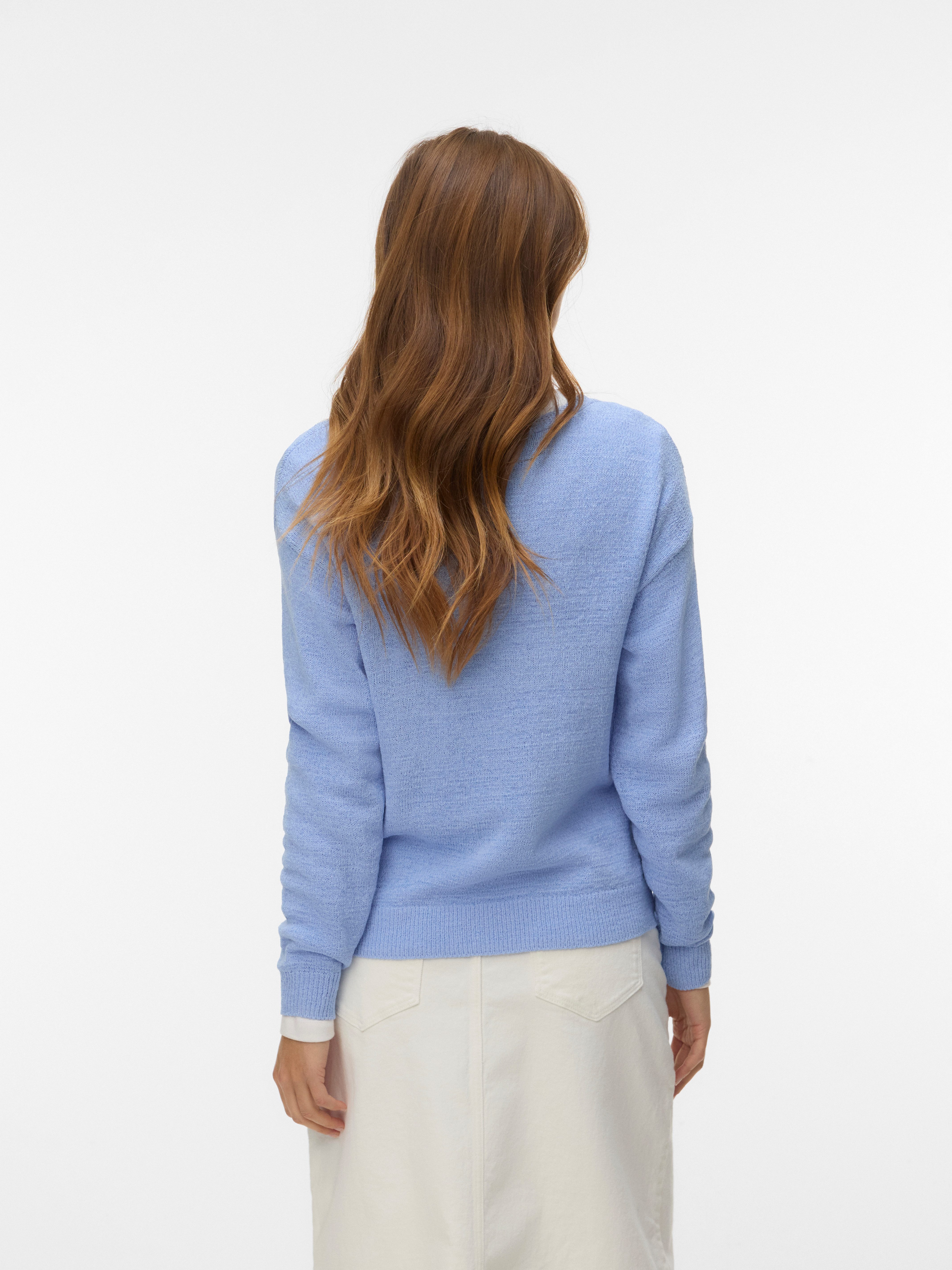 Vero Moda Strickpullover VMCHARITY LS V-NECK PULLOVER NOOS günstig online kaufen