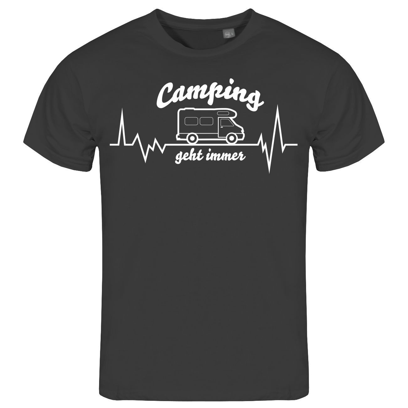 deinshirt Print-Shirt Herren T-Shirt Wohnmobil Camping geht immer Funshirt mit Motiv