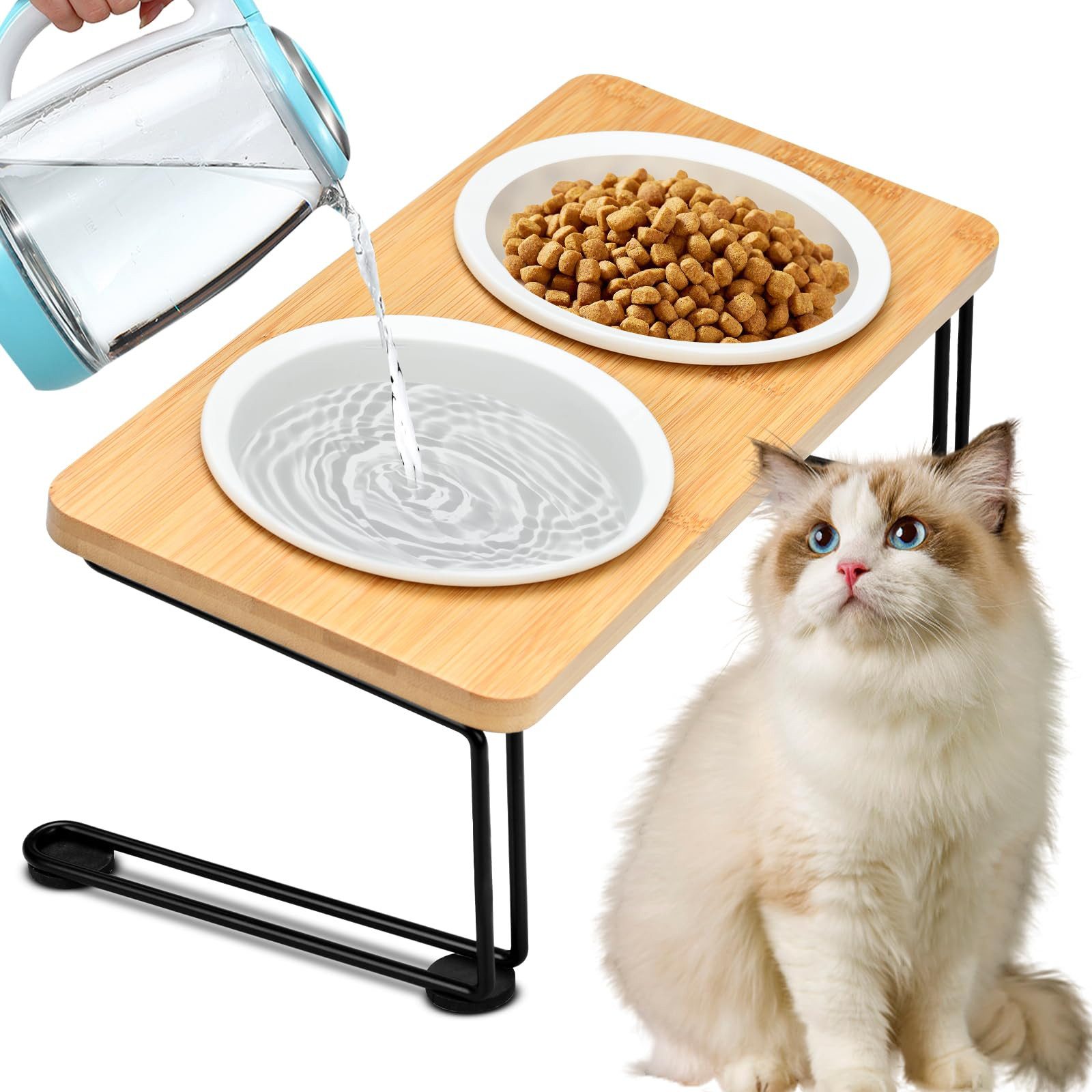 Napf-Set Napf-Set, Futternapf Tier-Beschäftigungsspielzeug, für Katzen und Hunde