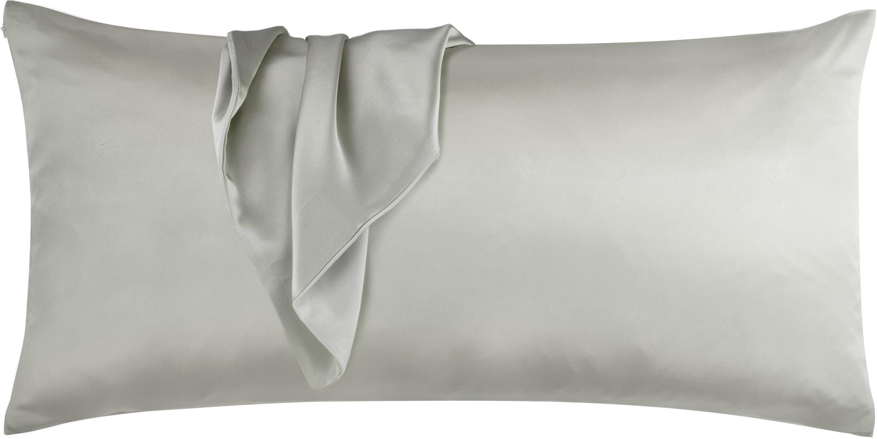 Aspero Kissenbezüge Seiden Kissenbezug 40x80 cm günstig online kaufen