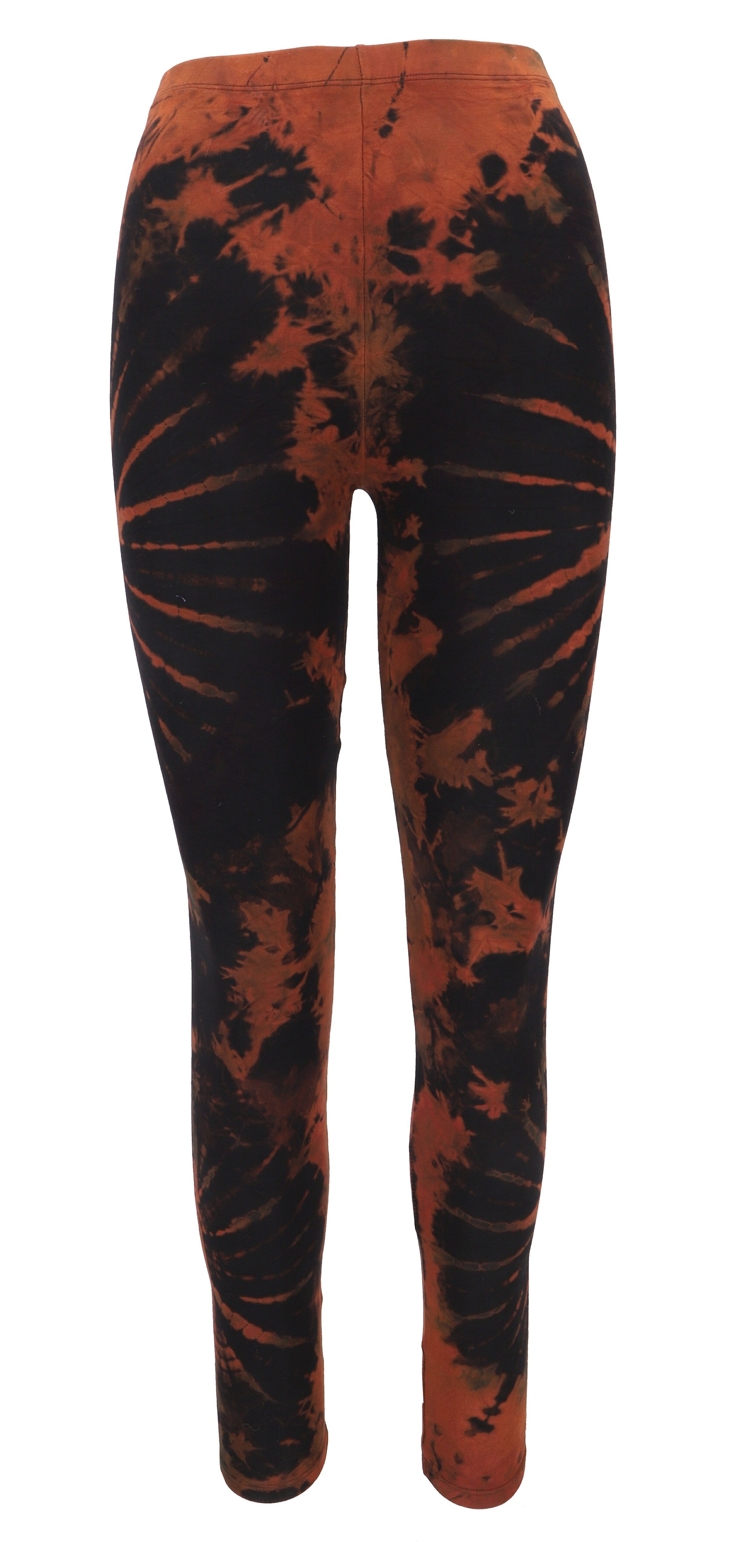 Guru-Shop Hose & Shorts Unikat Batik Damen Leggings, Stretch Hose für.. alternative Bekleidung