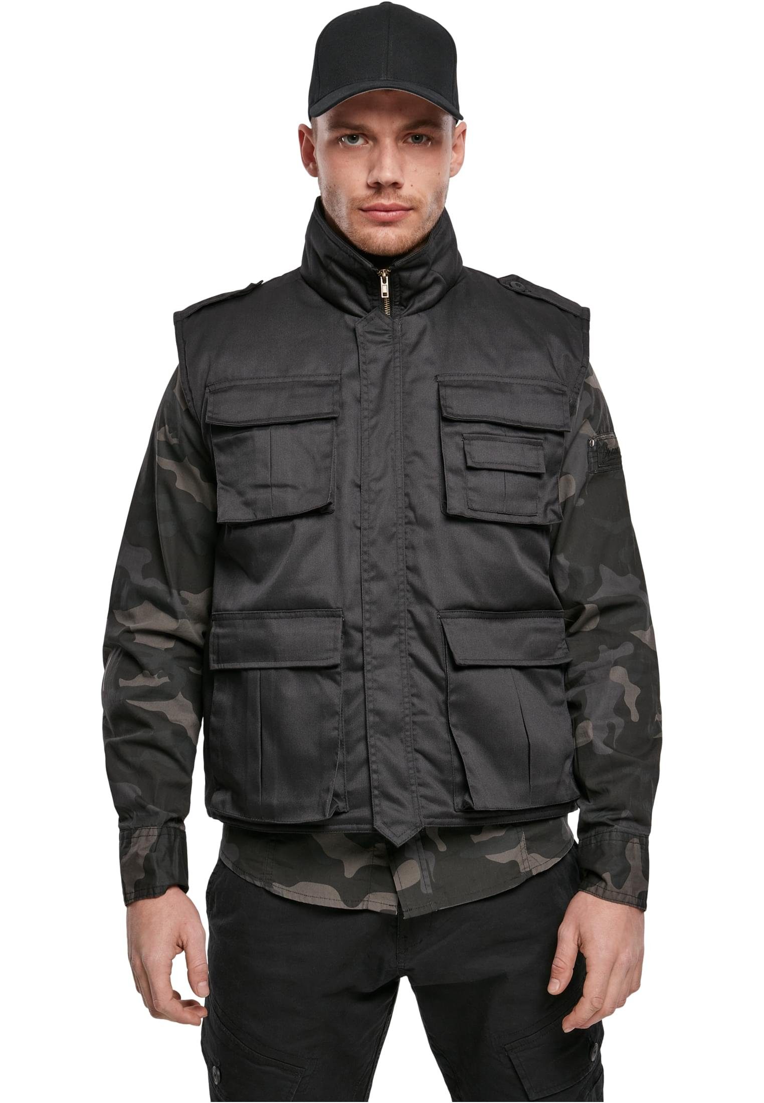 Brandit black Ranger Herren Vest (1-tlg) Jerseyweste