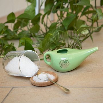 bodhi Nasensauger-Ersatzteile Neti Pot mit Mandala jade