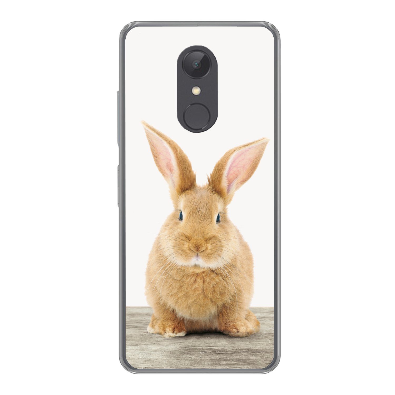 MuchoWow Handyhülle für Xiaomi Redmi 5 Kaninchen - Babykaninchen - Tiere - Kinder - Mädche, Phone Case, Silikon, Schutzhülle Dünn