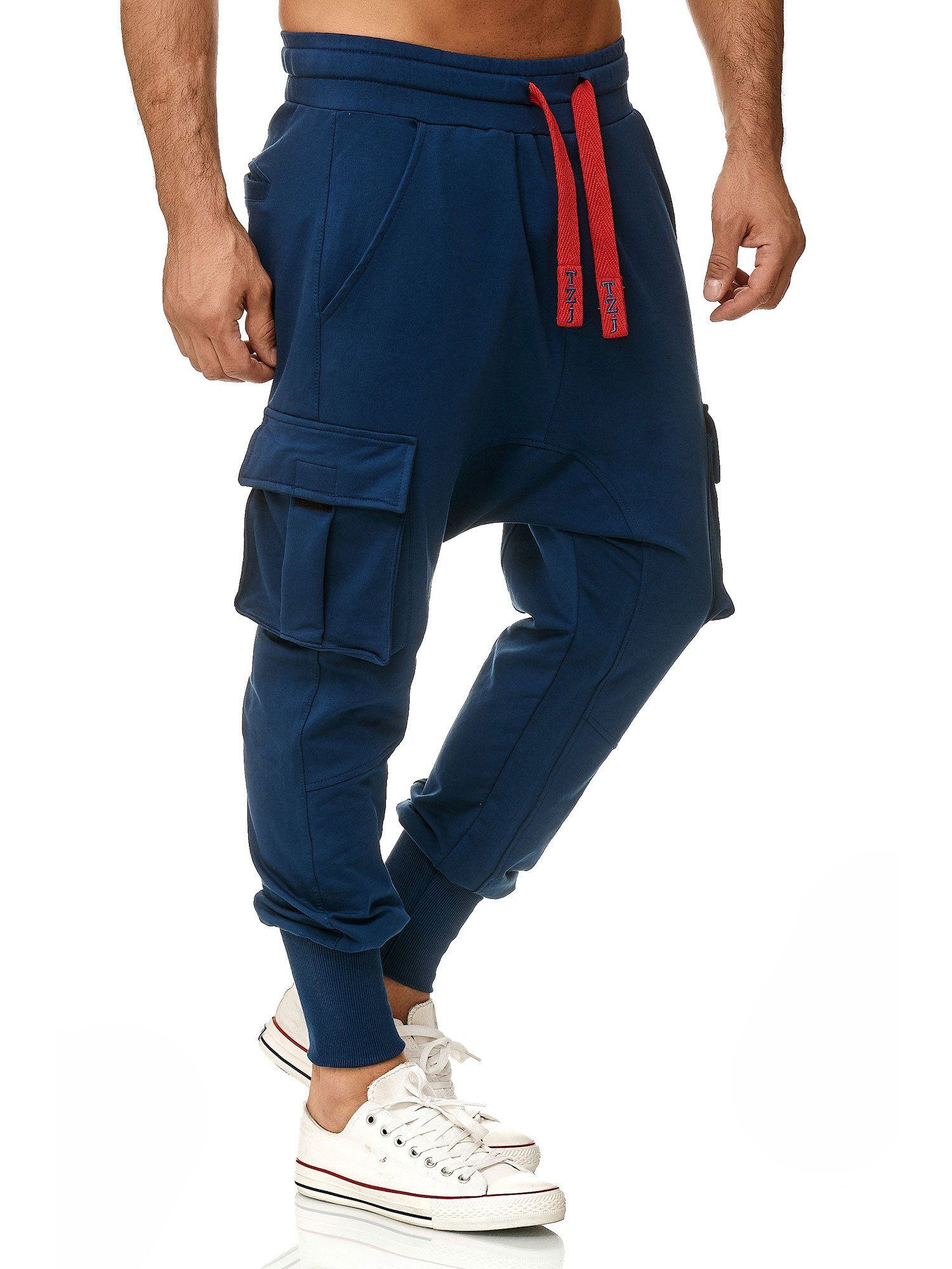 Tazzio Jogginghose 19619 Sporthose mit modernen Cargo-Taschen