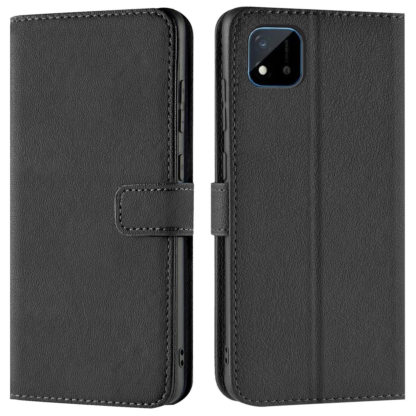 CoolGadget Handyhülle Wallet Klapp Tasche Book Case für Realme C11 6,5 Zoll, Hülle Klapphülle Flip Cover Etui Schutzhülle