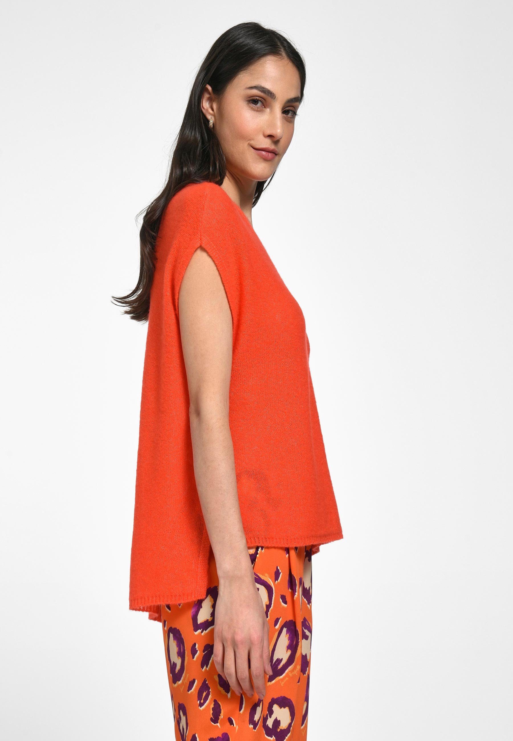 Cashmere Roma Strickpullover orange Biagiotti Laura