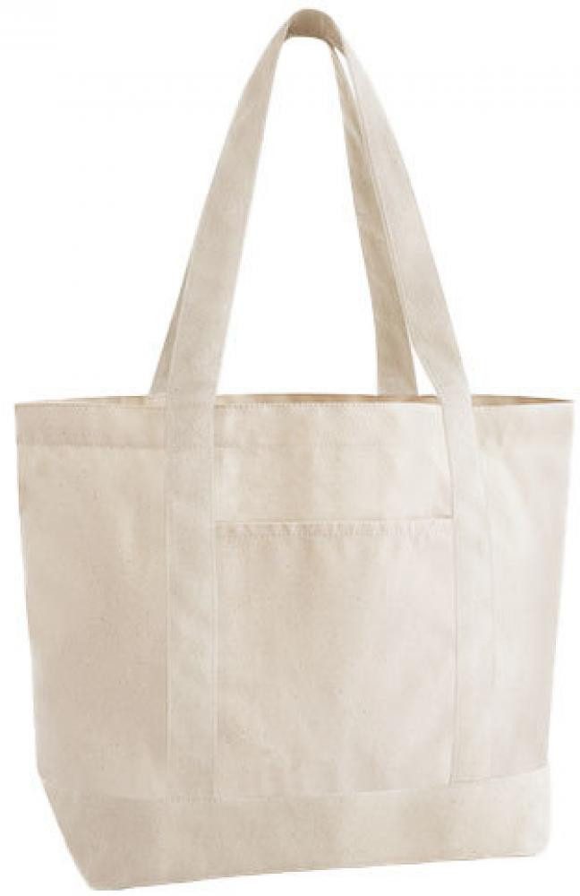 Westford Mill Umhängetasche EarthAware® Organic Varsity Shopper