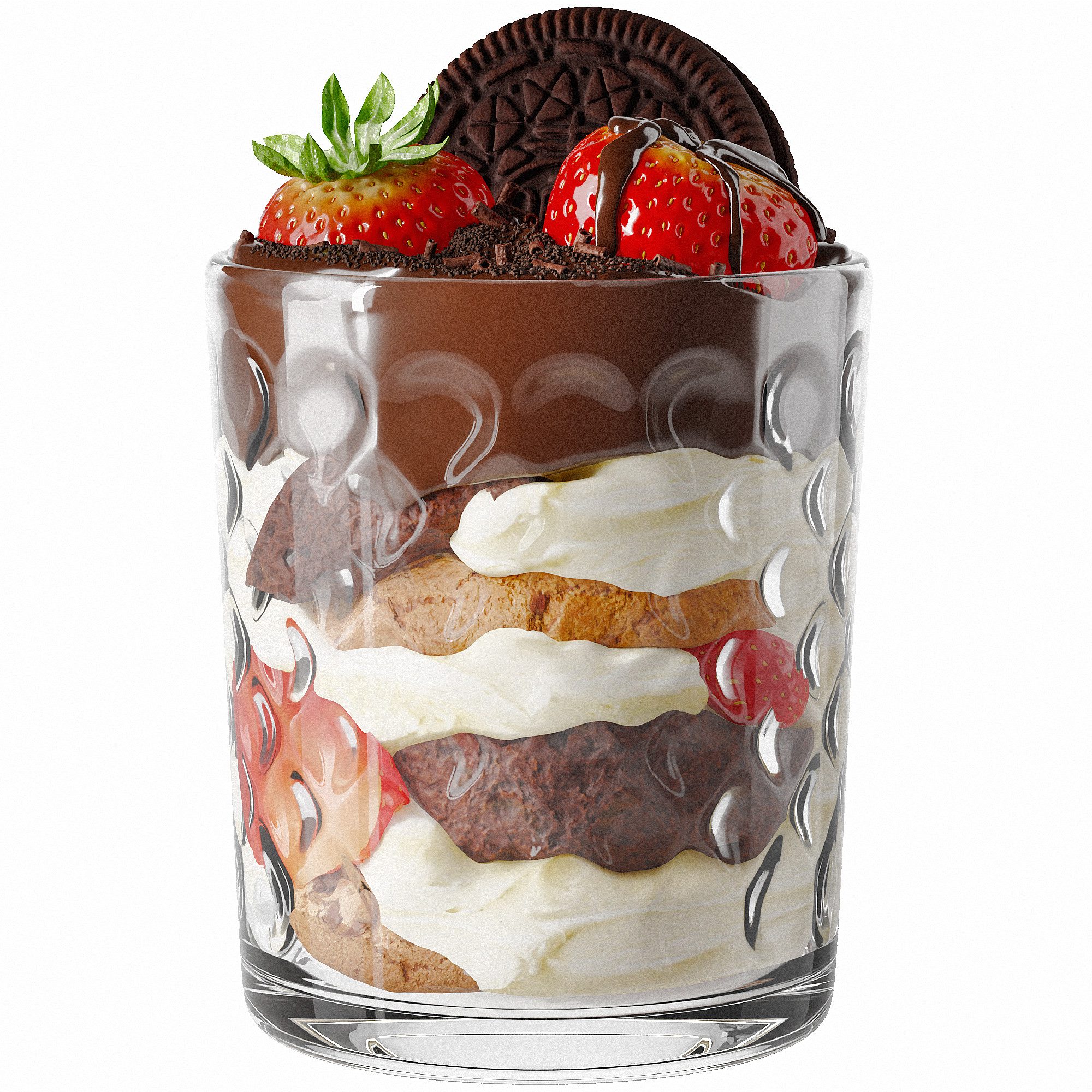 KONZEPT Dessertschale Dessertgläser 240 ml Set, Universelle Nachtisch Gläser, (Set, 6-tlg), ideal für Panna Cotta, Tiramisu, Pudding, Joghurt-Müsli