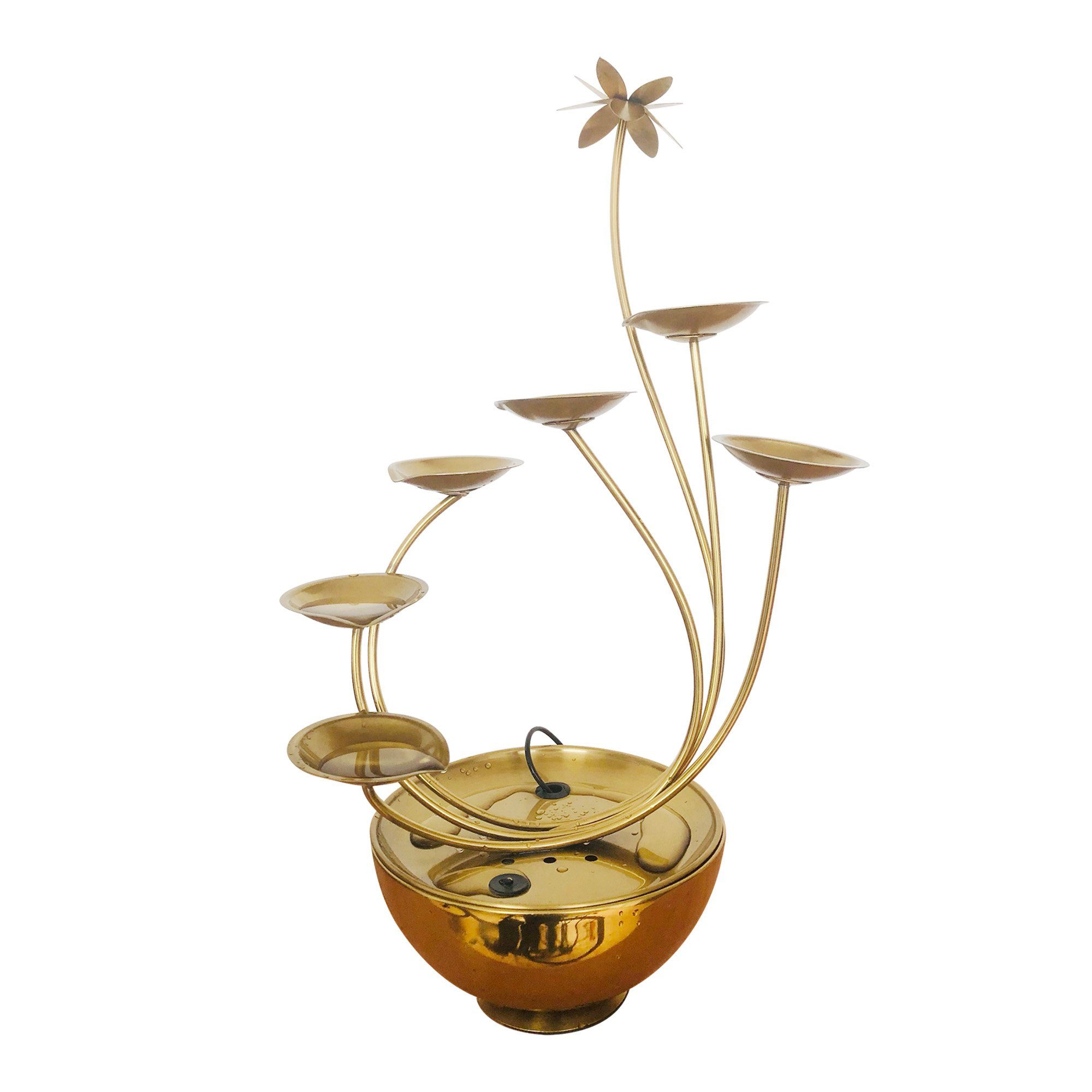 Köhko Zimmerbrunnen KÖHKO® Zimmerbrunnen Goldblumentopf mit günstig online kaufen