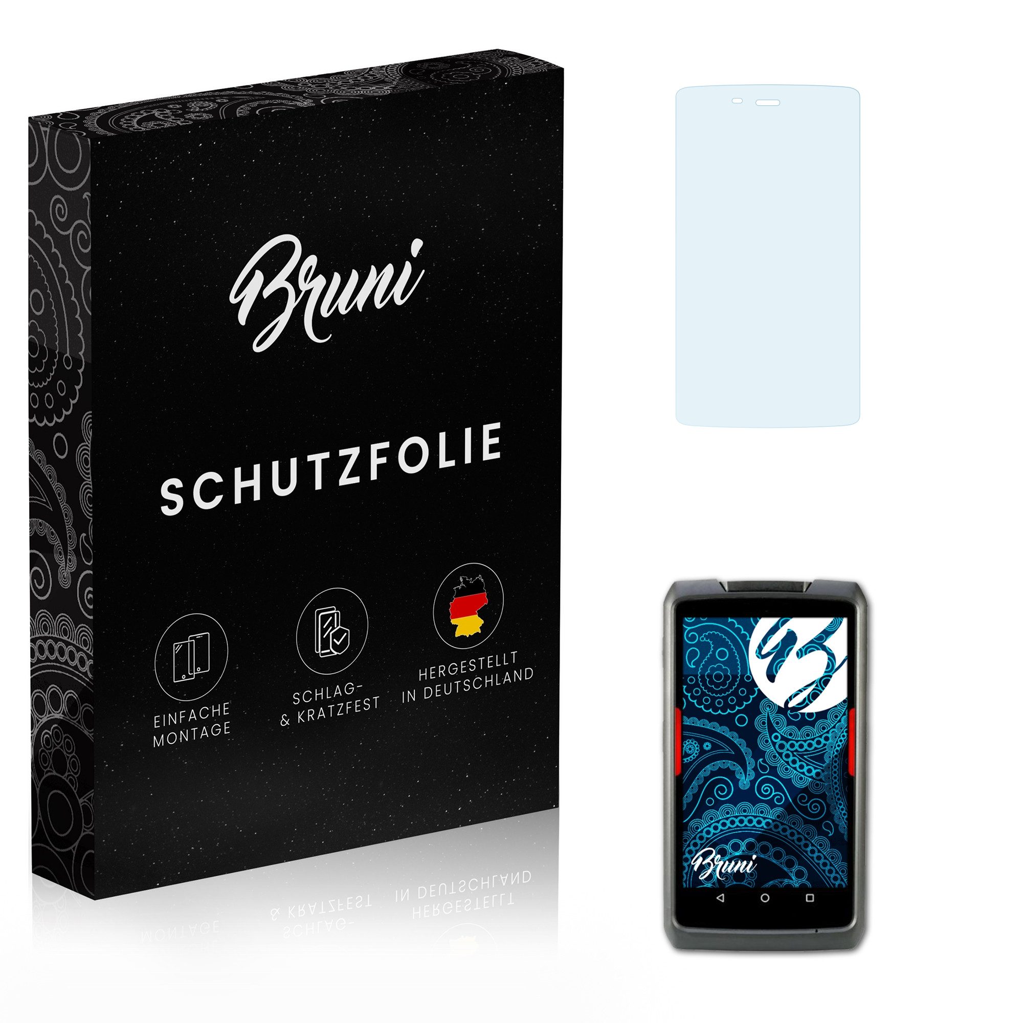 Schutzfolie Glasklare Displayschutzfolie für ScanPal EDA71