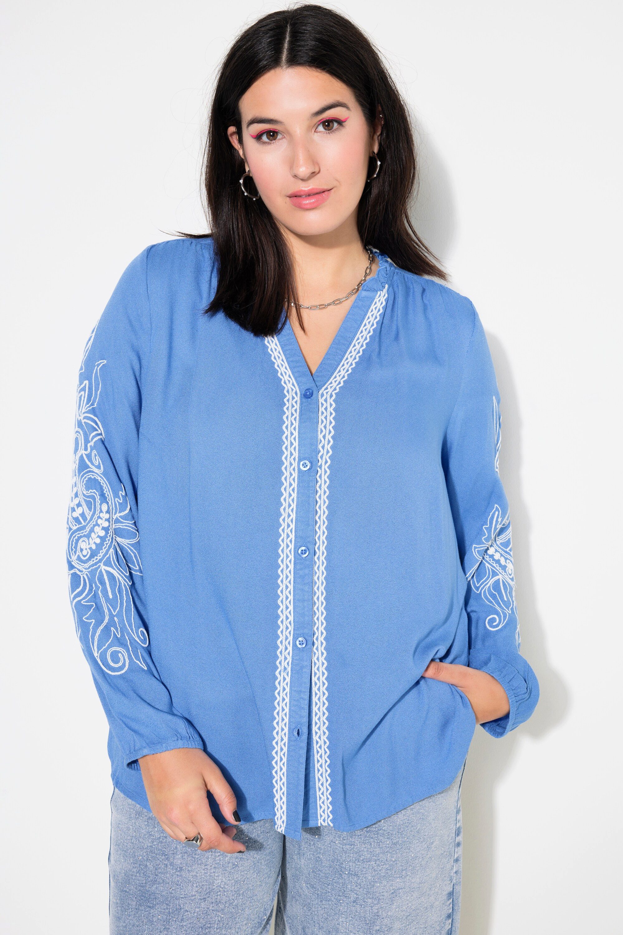 Studio Untold Hemdbluse Bluse Loose Shape günstig online kaufen