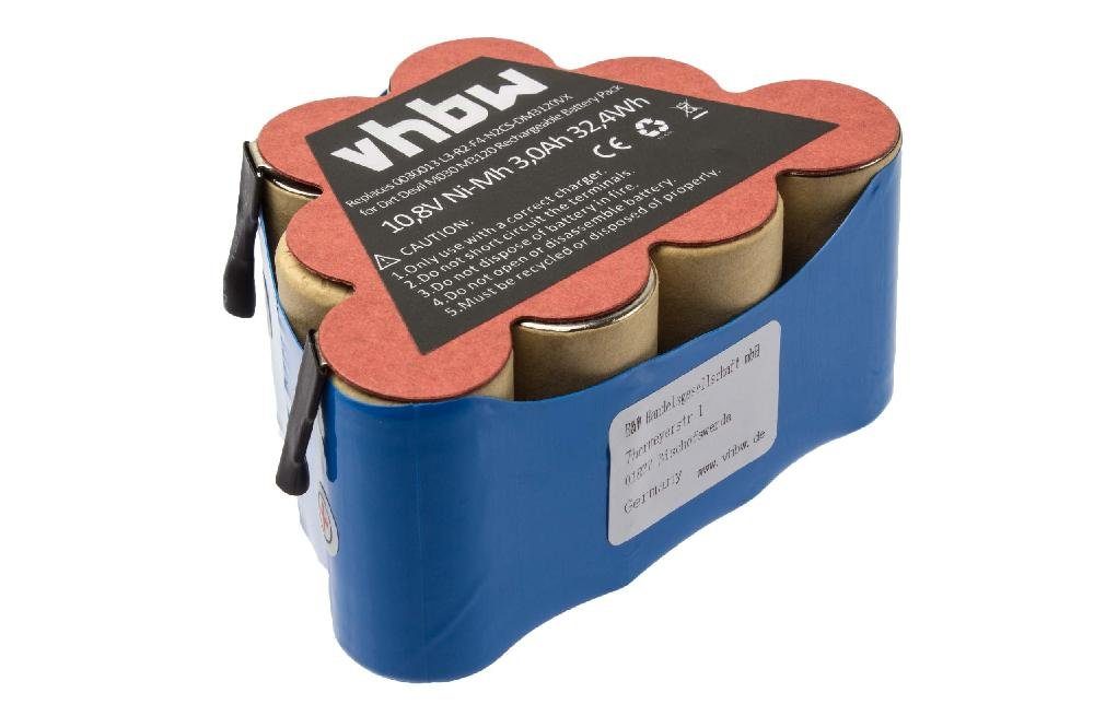 passend für Dirt Devil M3120, M030 Staubsauger (3000 mAh, 10,8 V, Staubsauger-Akku