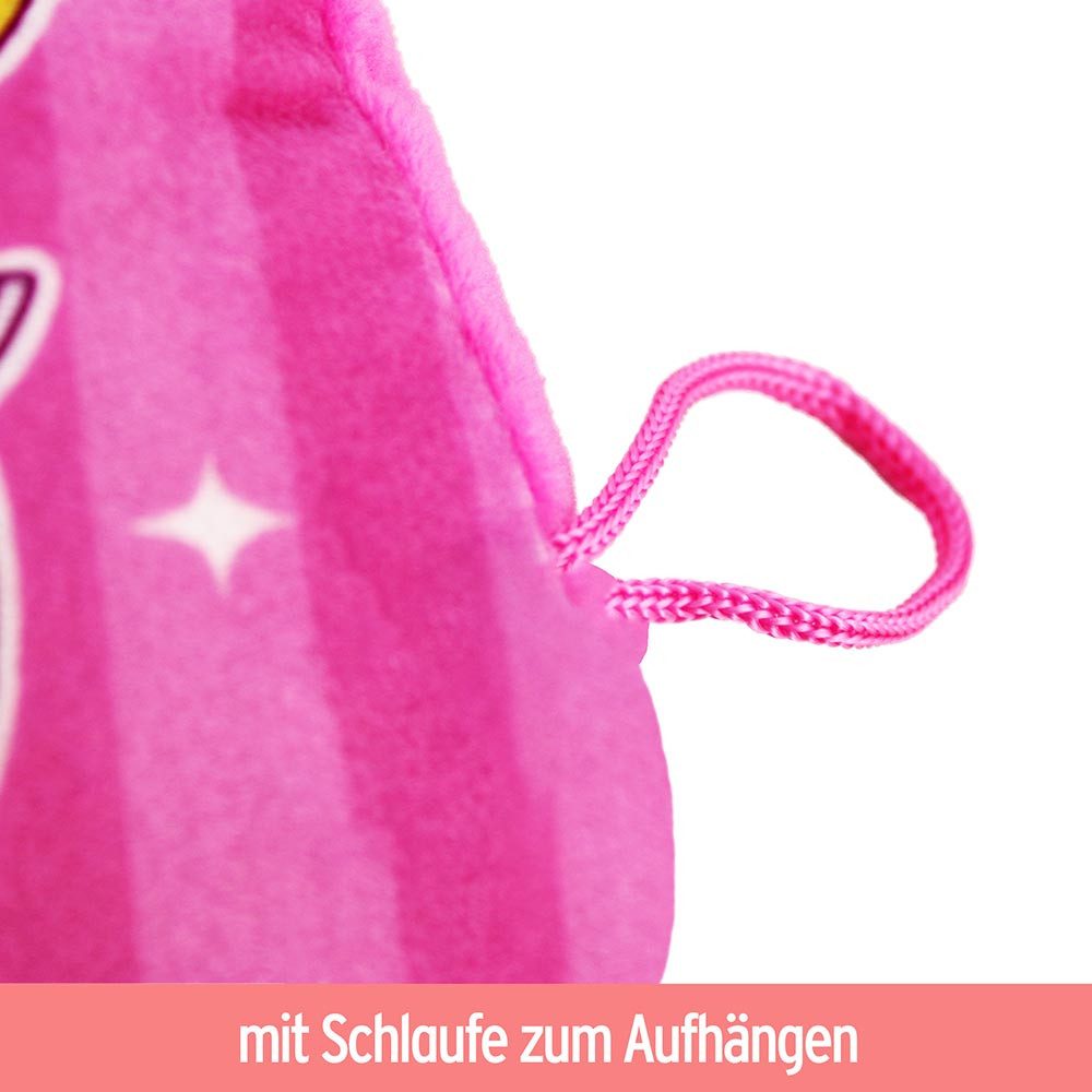 BEMIRO Dekokissen Plüschkissen Einhorn 3fach sortiert - ca. 20 cm