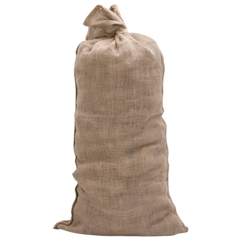 vidaXL Gartensack Jutesäcke 5 Stk. 65x135 cm 100% Jute 220 g/m², (5-tlg) – Bild 3 von 5