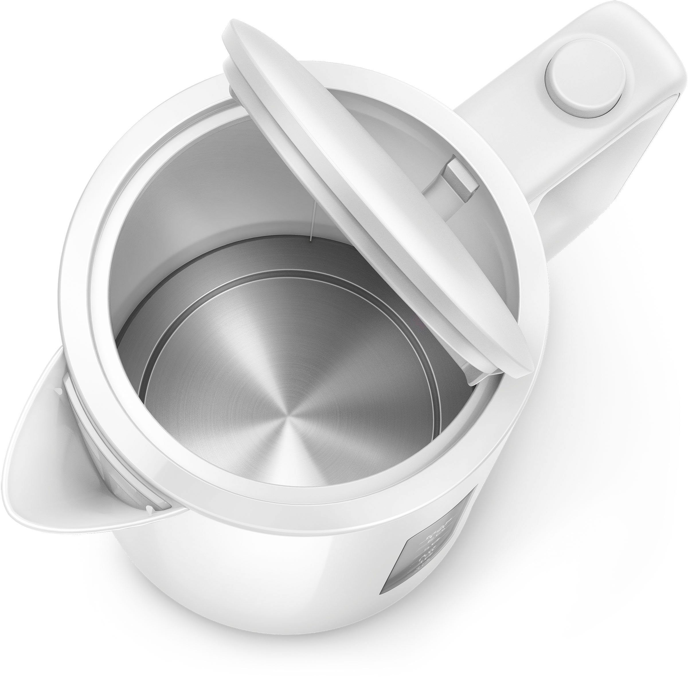 Philips Wasserkocher HD9318/00 Serie 3000, 1,7 l, 2200 W, Trockengehschutz