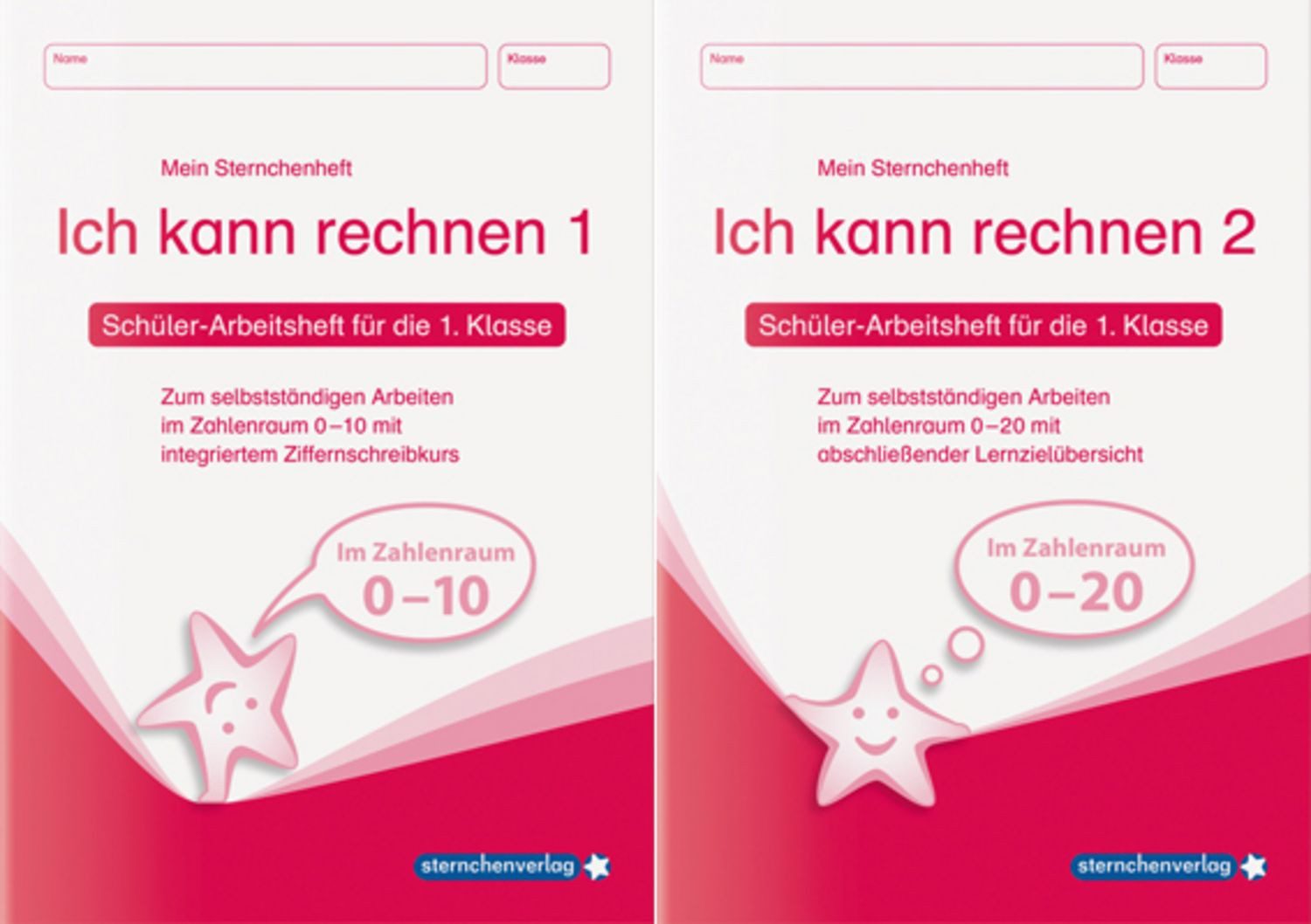 Ich kann rechnen 1 und 2 - Schülerarbeitshefte für die 1. Klasse / Sternchenverlag GmbH, Katrin Langhans