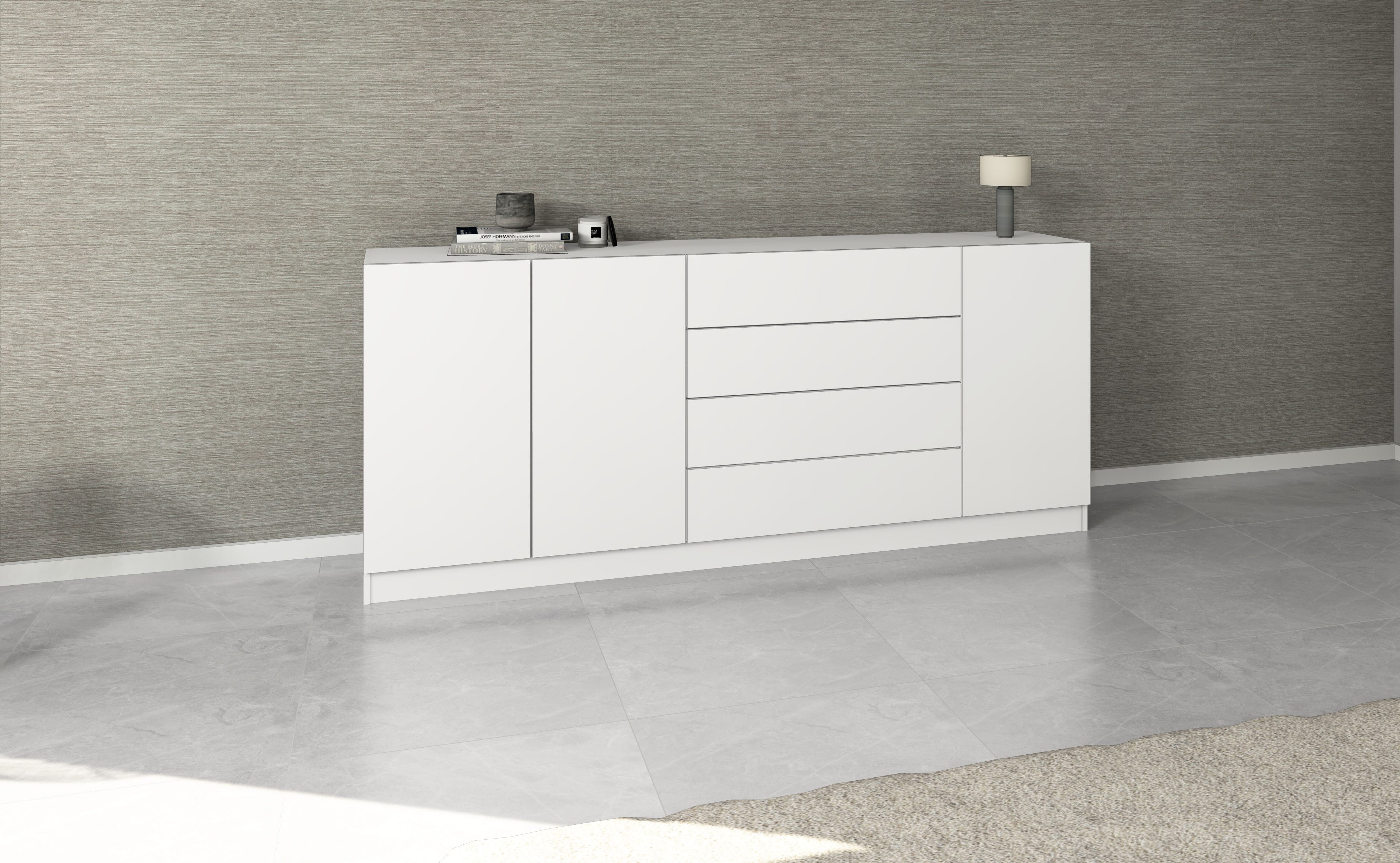 borchardt Möbel Sideboard Vaasa, Breite 190 cm