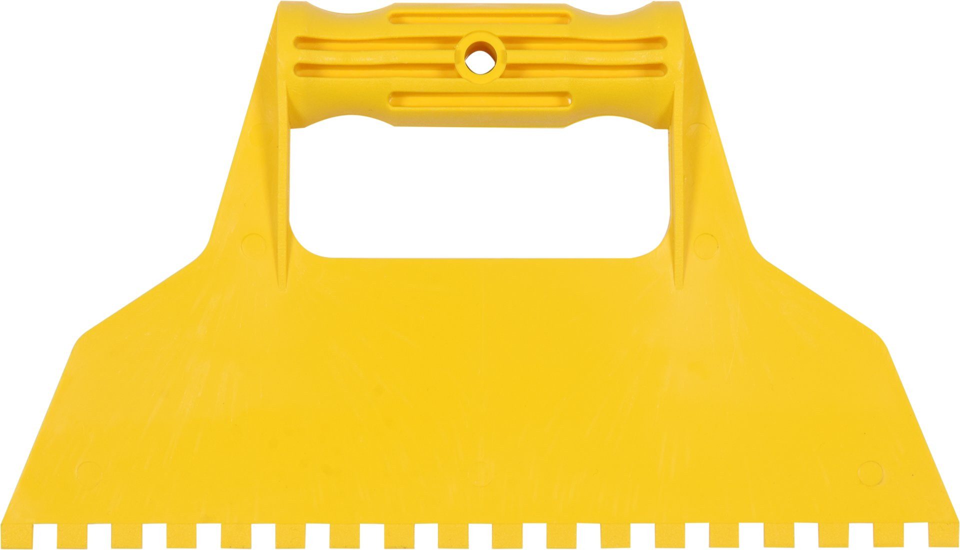 TRIZERATOP Malerspachtel Kunststoffspachtel 225 mm Zahnung 6 x 6 mm (Kunststoffspachtel 225 mm Zahnung 6 x 6 mm, 1-St., Kunststoffspachtel 225 mm Zahnung 6 x 6 mm) Spachteln