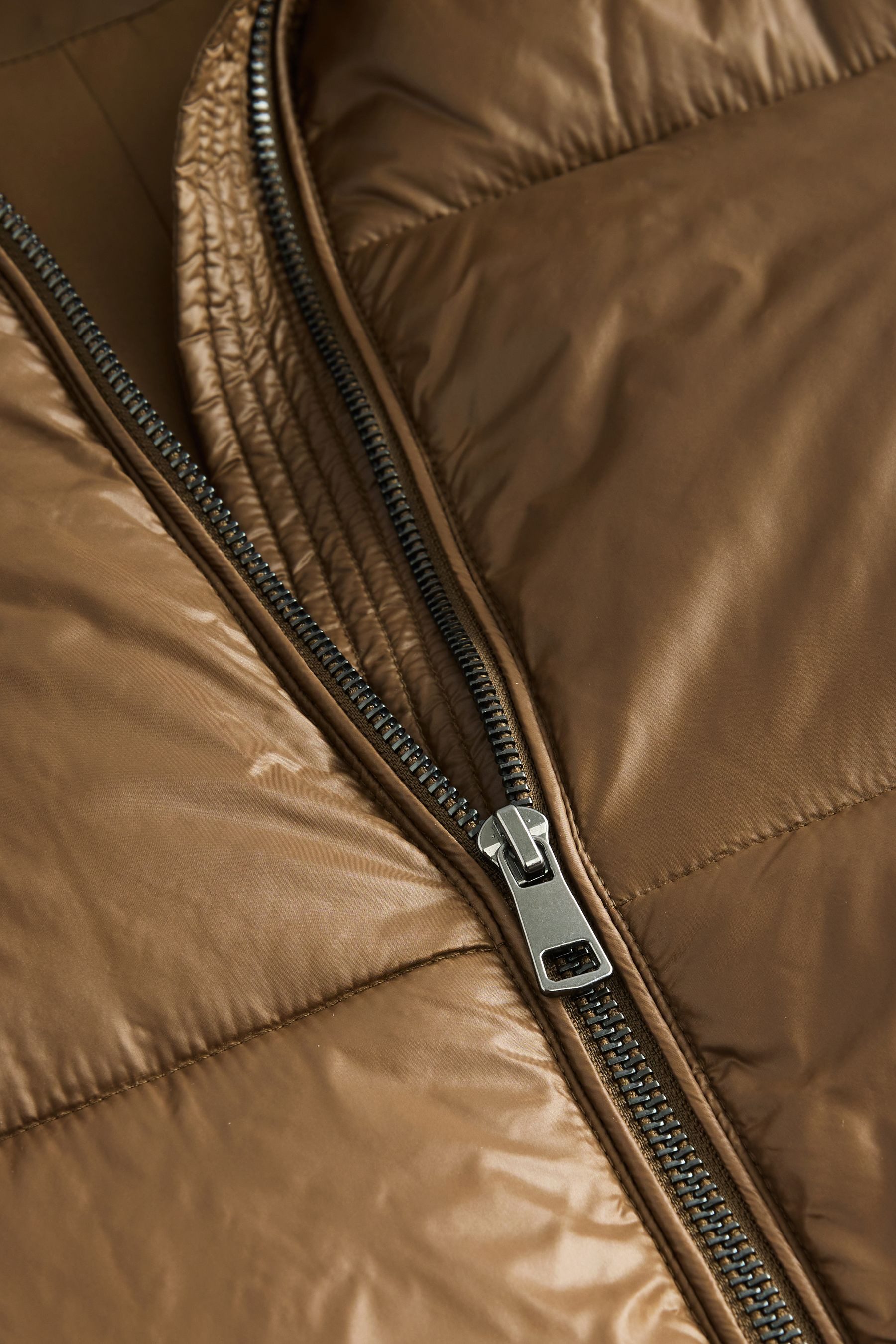 Next Steppmantel Steppmantel in Hochglanz-Optik (1-tlg)