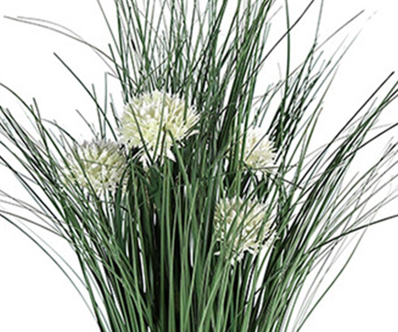 weiß Künstliches Kunstblume Pflanze Höhe Kunstgras Bund cm als dekojohnson, 50 Kunstpflanze, 50cm