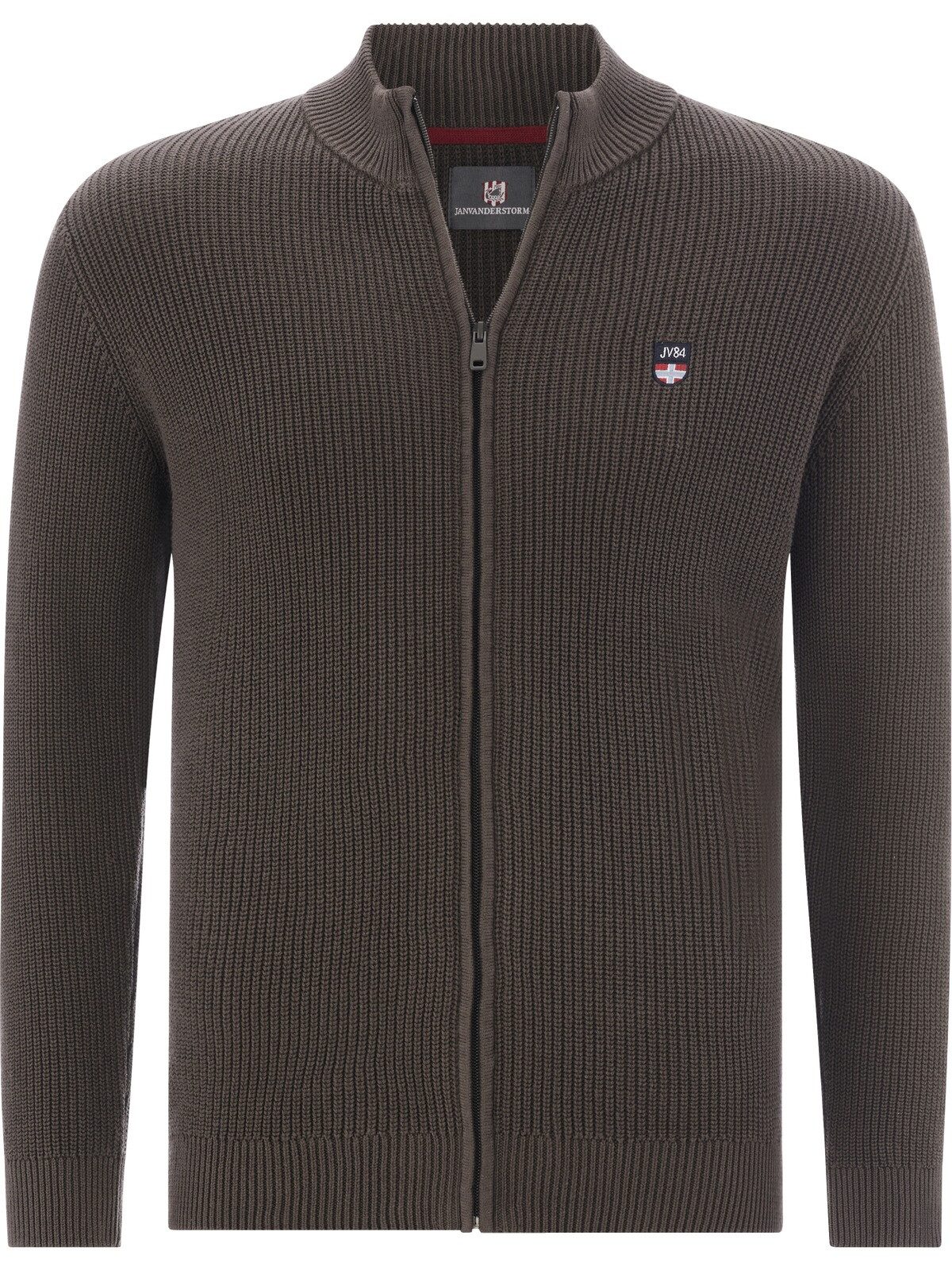 Jan Vanderstorm Strickjacke NORANDER mit Reißverschluss