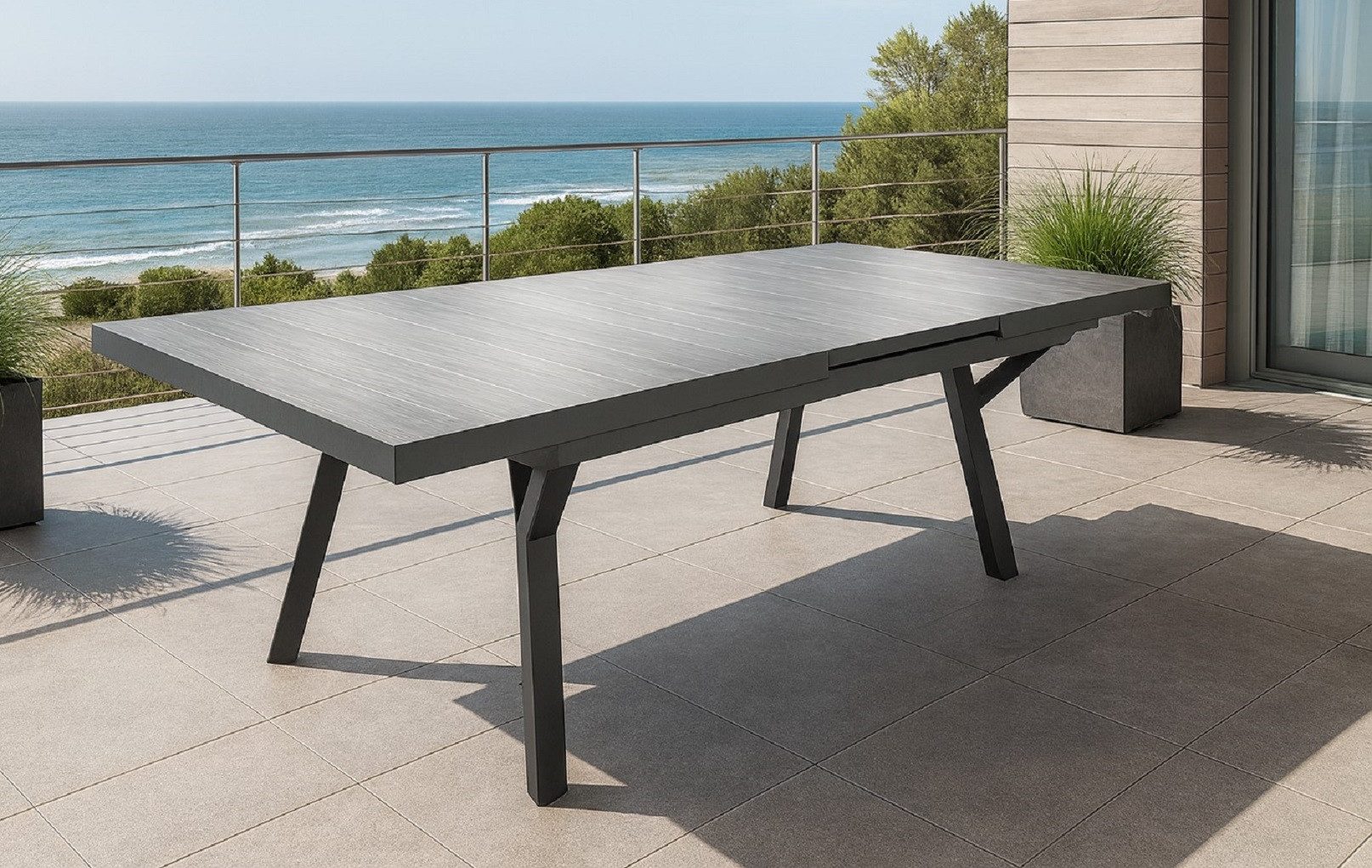 Gardissimo Gartentisch Solido Keramik Ausziehtisch von 185 cm auf 245 cm au günstig online kaufen