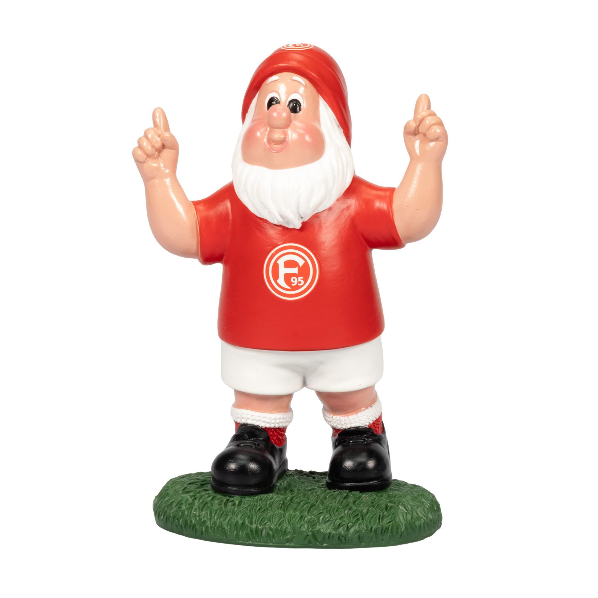 Fortuna Düsseldorf Dekofigur Fortuna Düsseldorf Gartenzwerg "Zeigefinger Jubel"