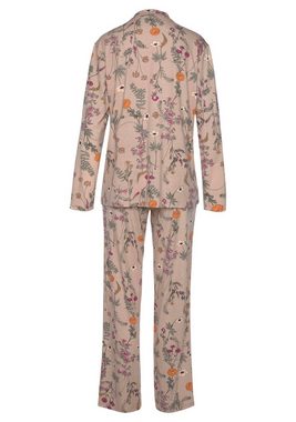 LASCANA Pyjama (2 tlg) mit Wildblumen Muster