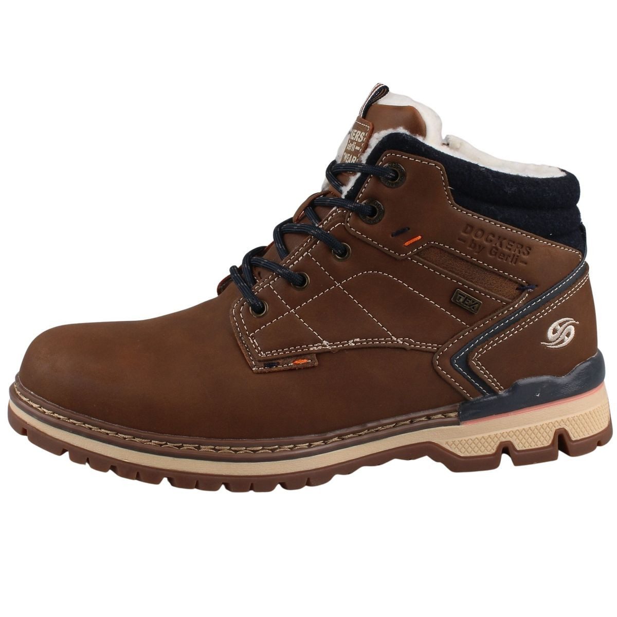 Dockers by Gerli 53TA103-650470 Stiefel Gefütterter Schnürboot mit wetterfester Docktex-Membran – Bild 3 von 5