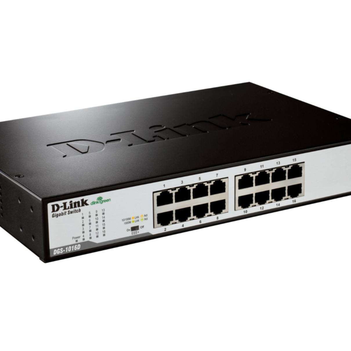 D-Link DGS-1016D/E Netzwerk-Switch